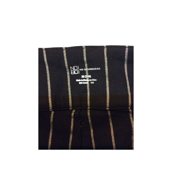 No Boundaries Black white striped Pants size 7-9 SKU12 - Picture 4 of 5